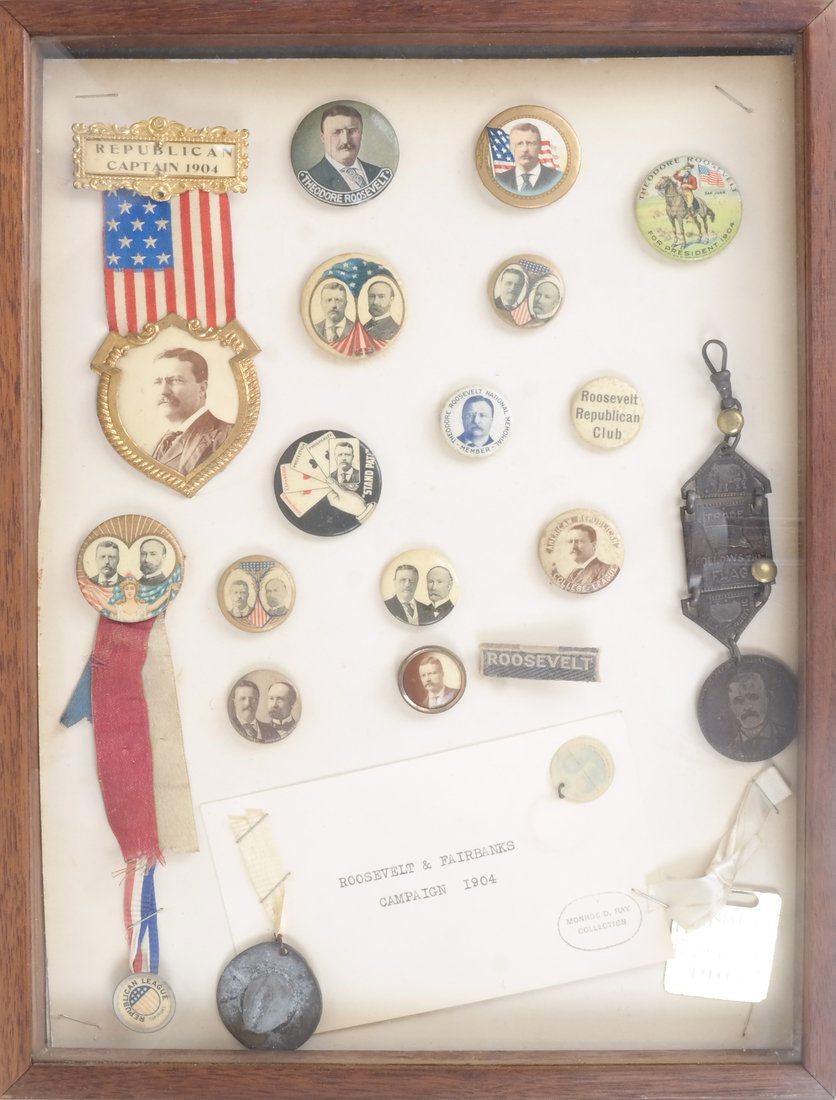 Monroe D. Ray Frame - Theodore Roosevelt 1904 (1 of 5)