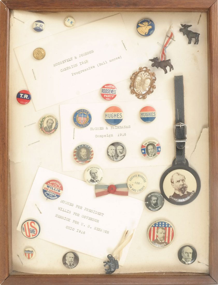 Monroe D. Ray Frame - 1912 and 1916 Campaigns (1 of 5)