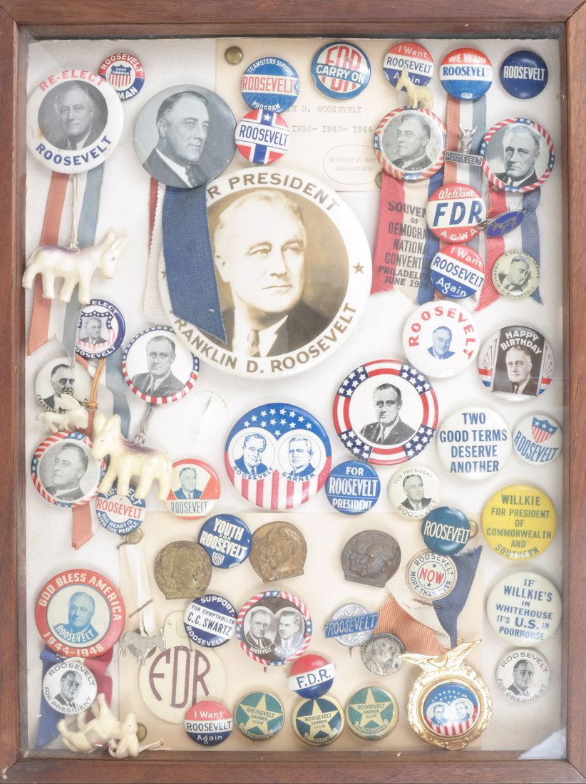 Monroe D. Ray Frame - F.D. Roosevelt 1932 Through 1944 (1 of 5)