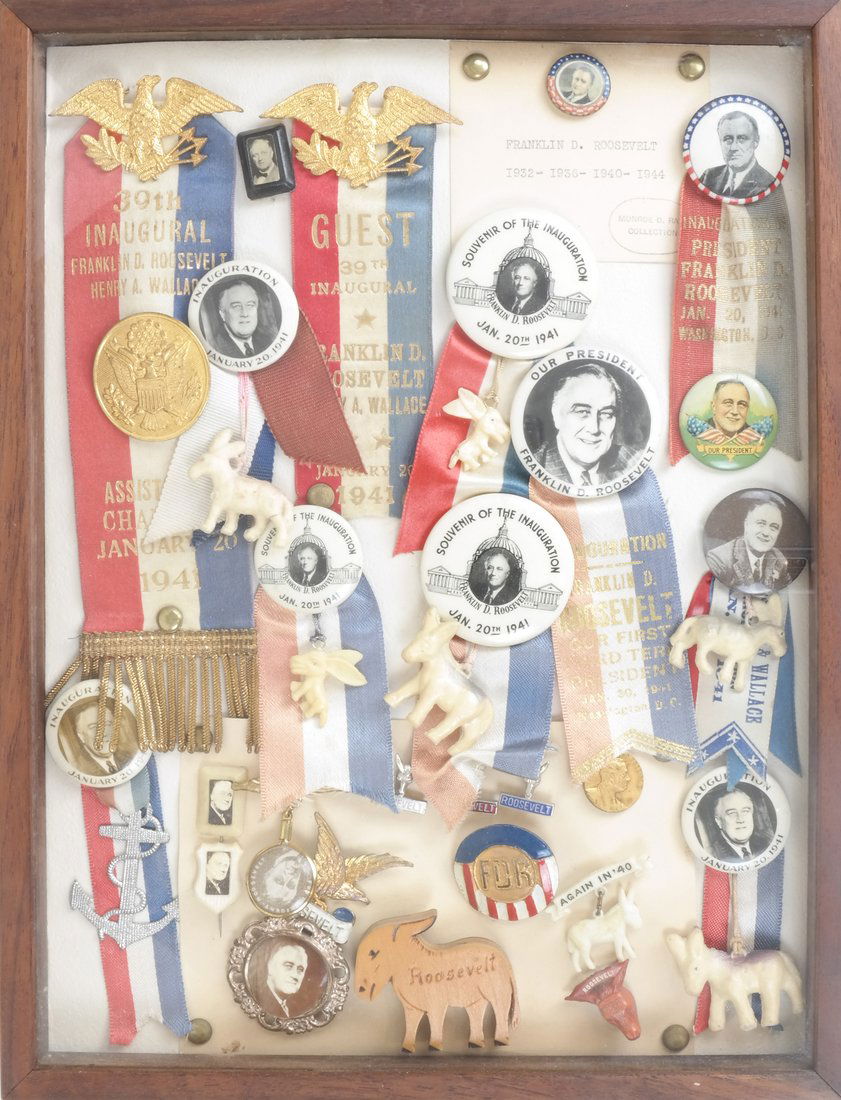 Monroe D. Ray Frame - F.D. Roosevelt 1941 Inaugural (1 of 5)