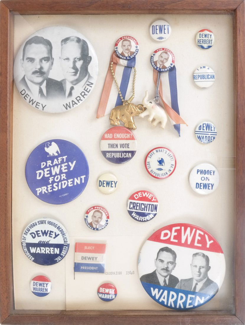 Monroe D. Ray Frame - Dewey/Warren 1948 (1 of 5)