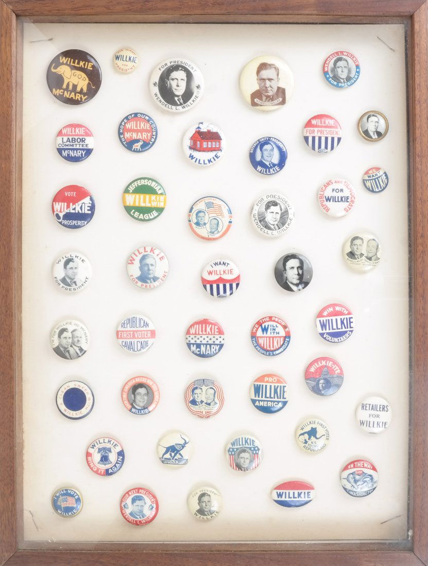 Monroe D. Ray Frame - Wendell Willkie 1948 (1 of 5)