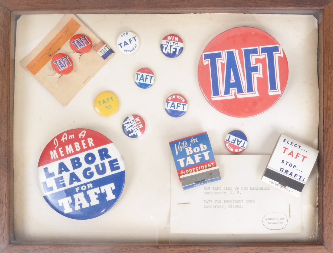 Monroe D. Ray Frame - Robert Taft 1952 (1 of 5)