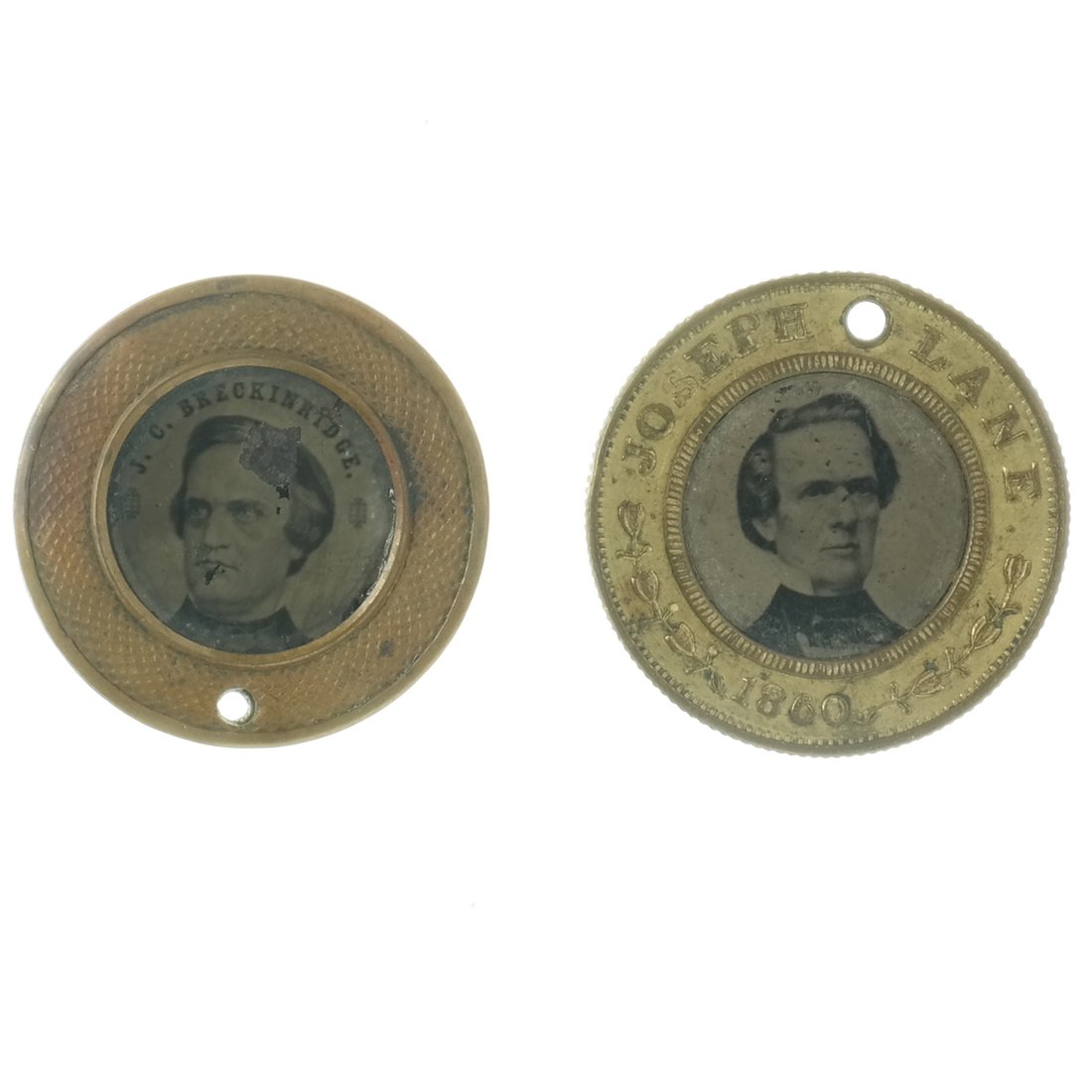 J.C. Breckinridge & J. Lane Two 1860 Campaign (1 of 4)