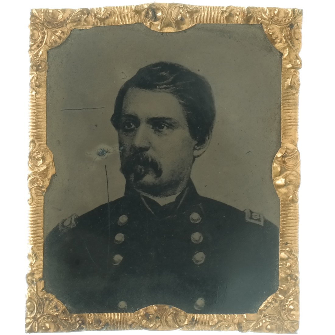 George McClellan 1864 Large Tintype Portrait (1 of 2)