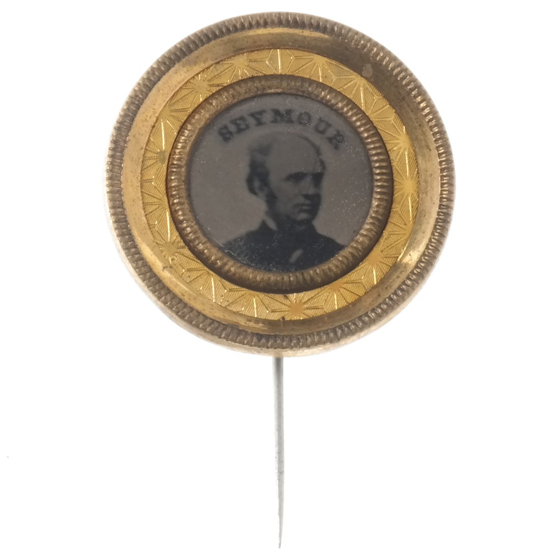 Horatio Seymour Ferrotype Stickpin (1 of 2)