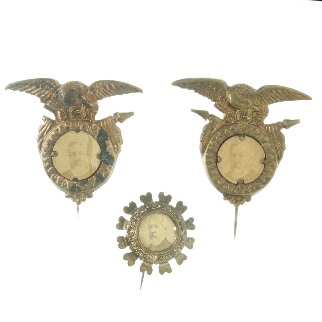 James G. Blaine Three 1884 Albumen Portraits (1 of 5)