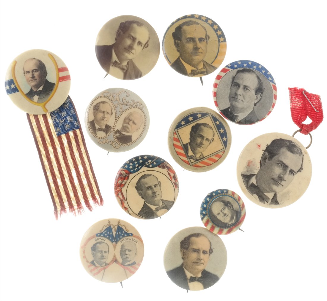 William Jennings Bryan  - Eleven Celluloids (1 of 4)