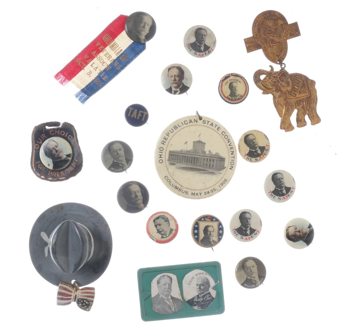 William H. Taft - Large Group of Items (1 of 6)