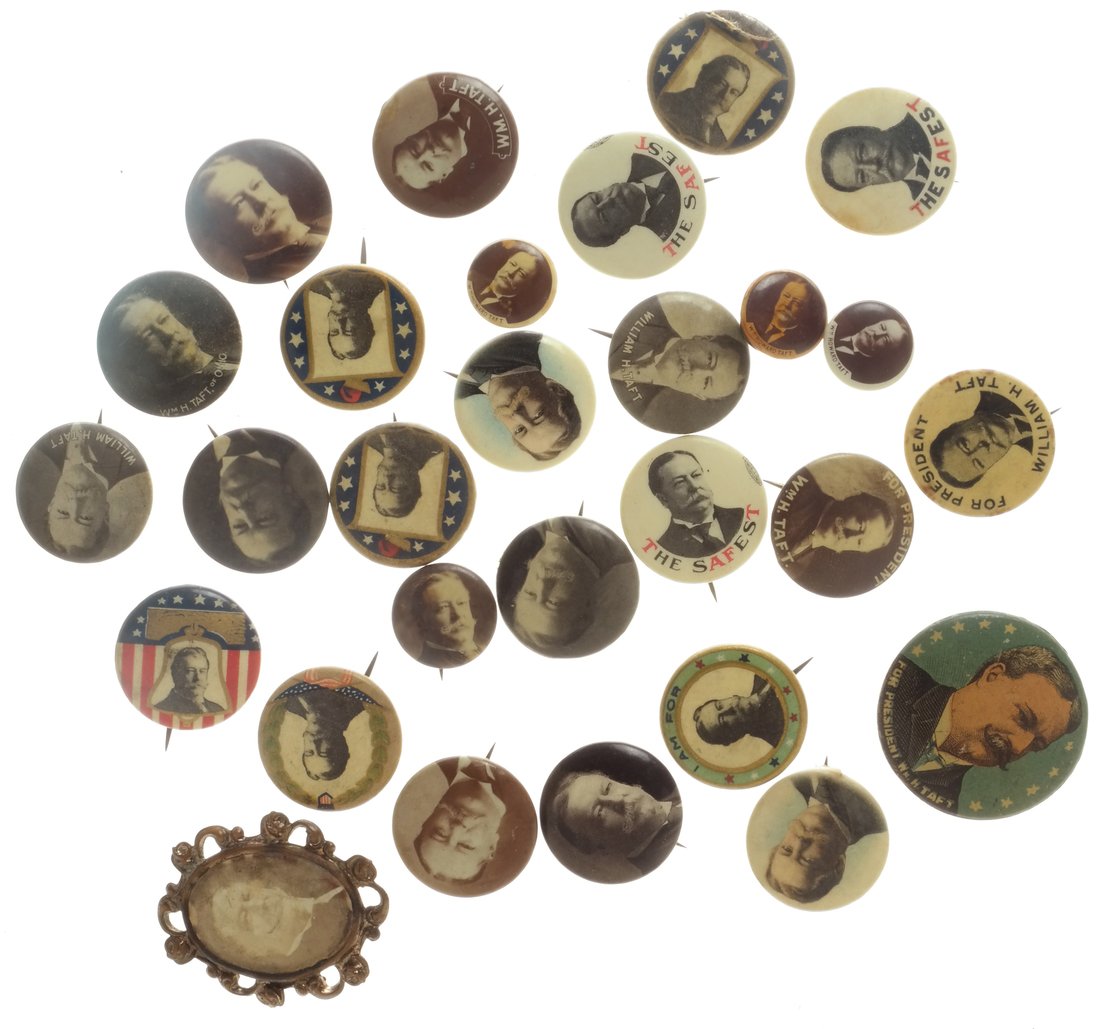 William H. Taft - Large Group of Portrait Items (1 of 5)
