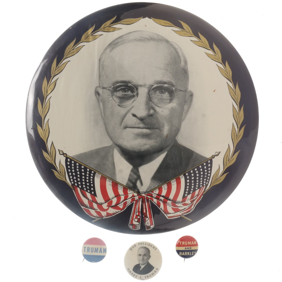 Truman - Four 1948 Celluloids & One Litho (1 of 6)