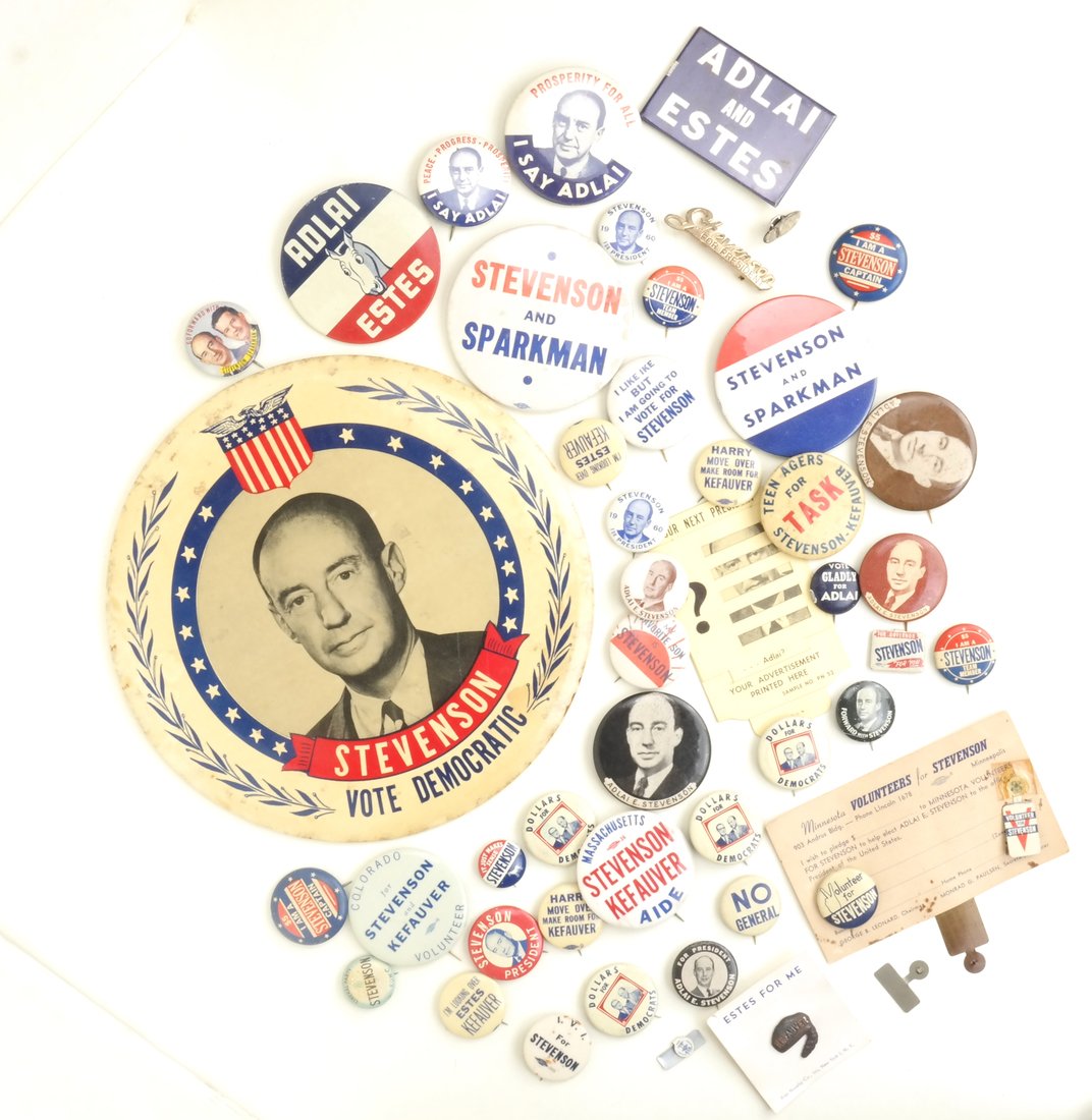 Steveson - Large Group of 1956 Items (1 of 7)