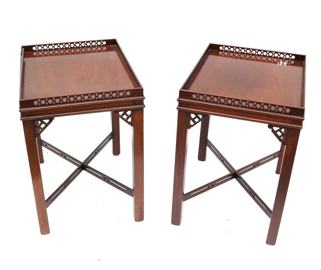 Pair of George III-Style Side Tables (1 of 7)