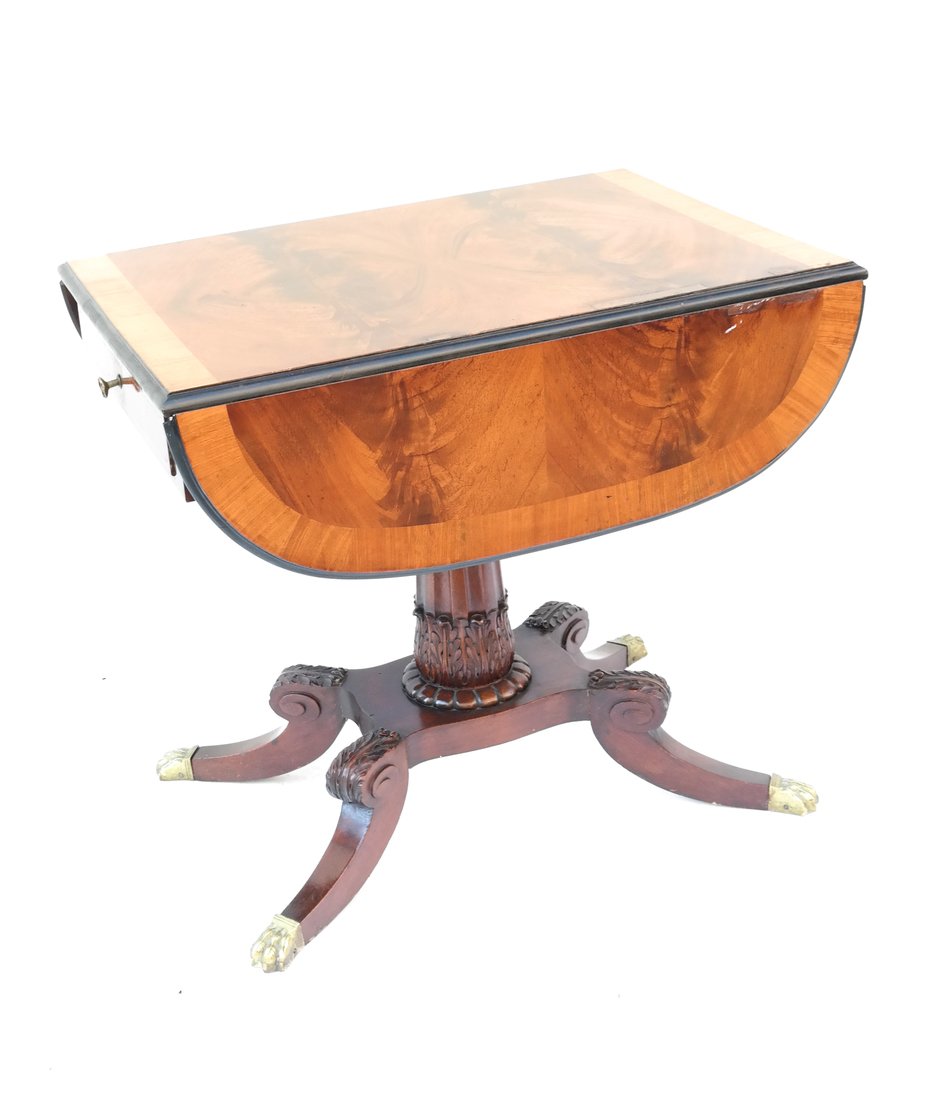 George III Style Small Sofa Table (1 of 8)