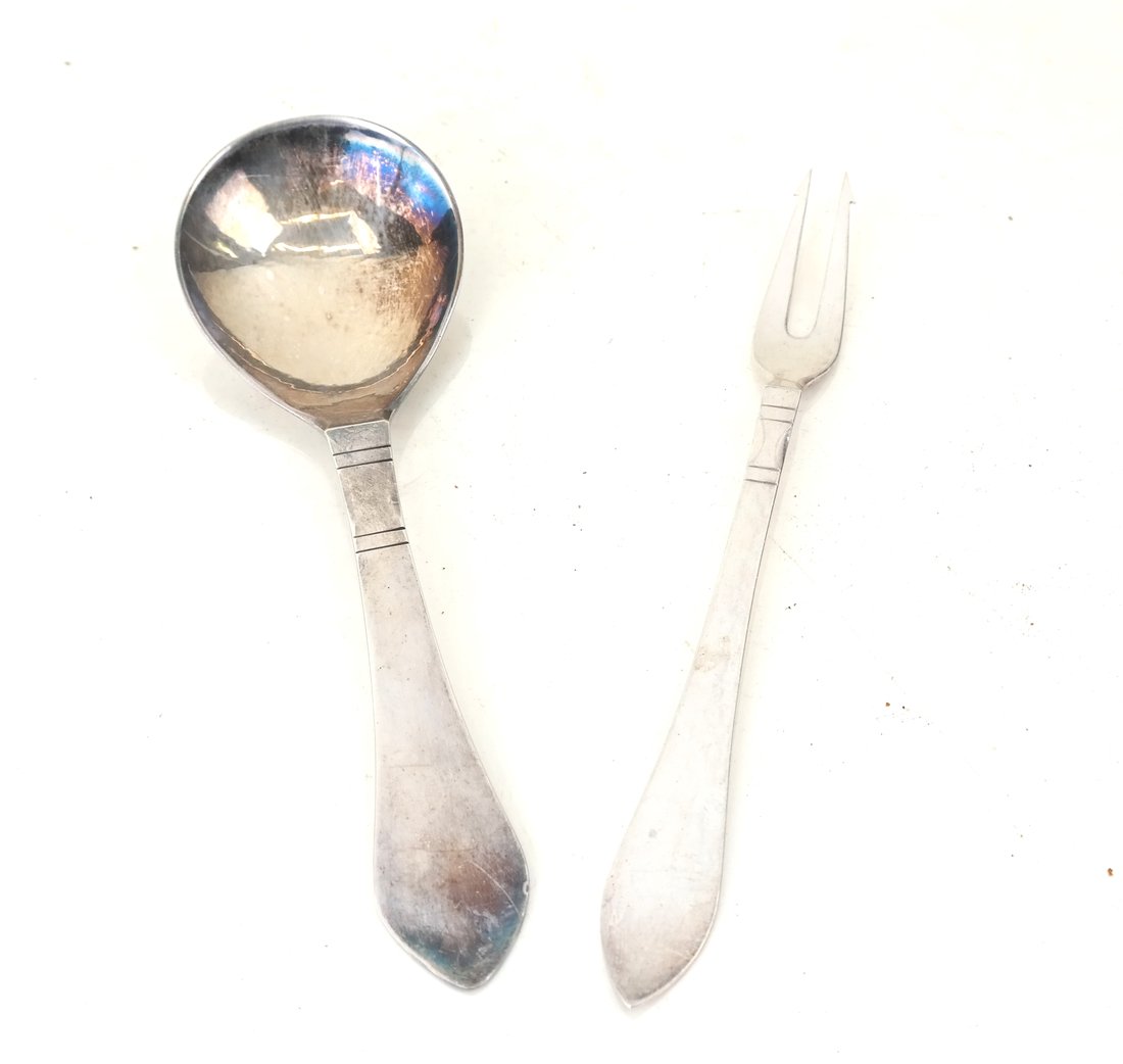 Two Danish Jensen Sterling Utensils (1 of 6)