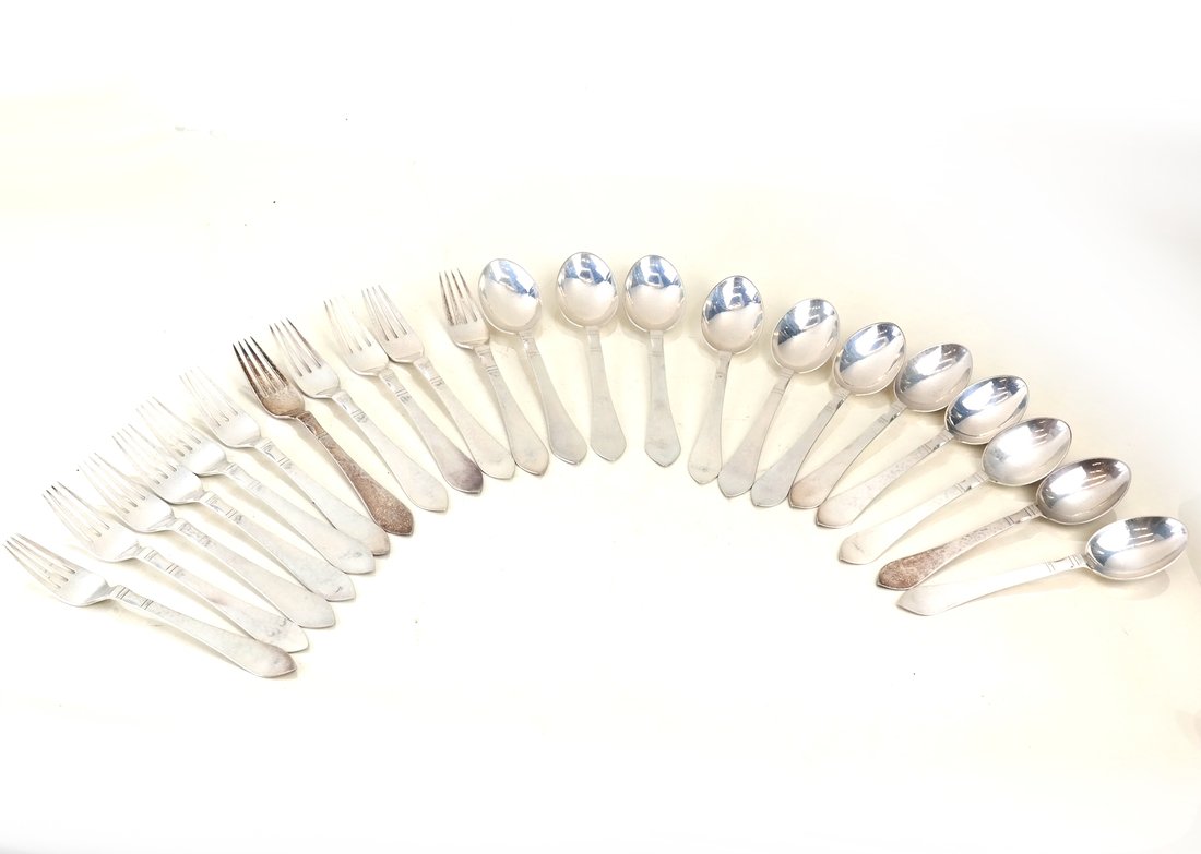 Danish Jensen Sterling Dessert Flatware (1 of 6)