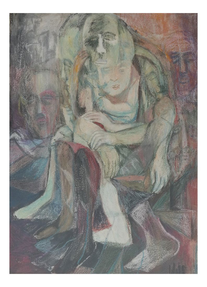 Abstract Figures, Pastel (1 of 4)