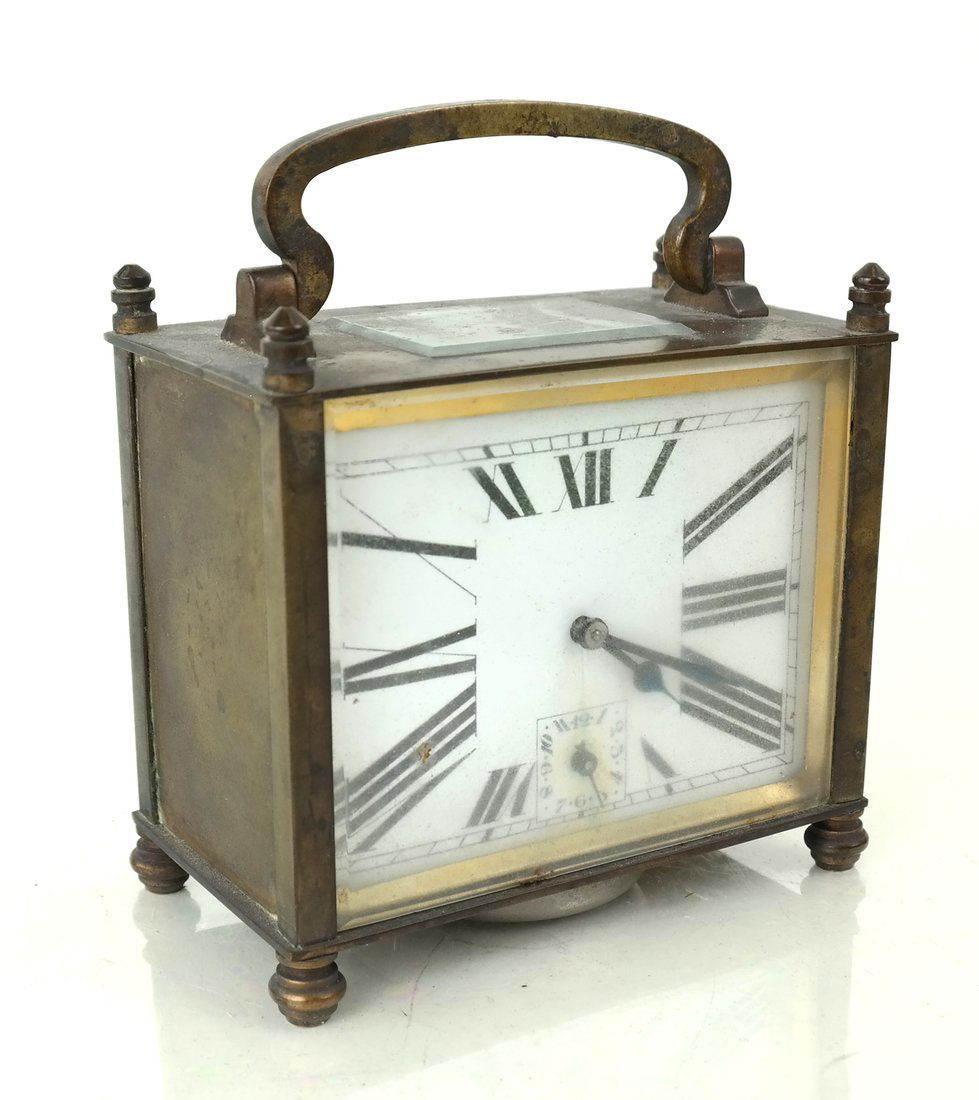 Art Deco-Style Miniature Desk Clock (1 of 6)
