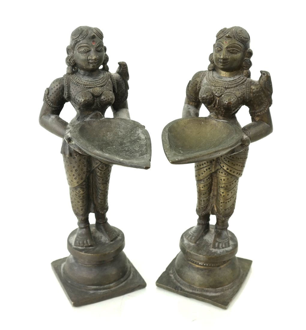Pair of Figural Card Holders (1 of 6)