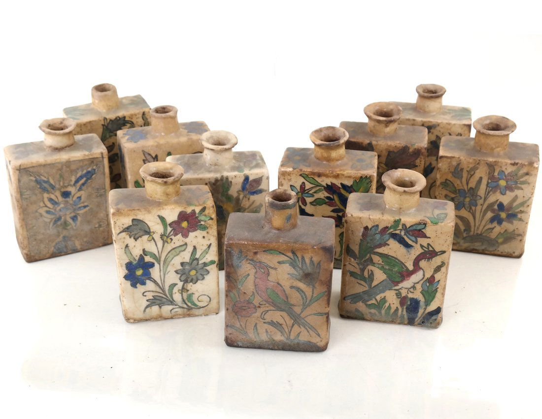 Ten Ceramic Decorated Canisters (1 of 7)
