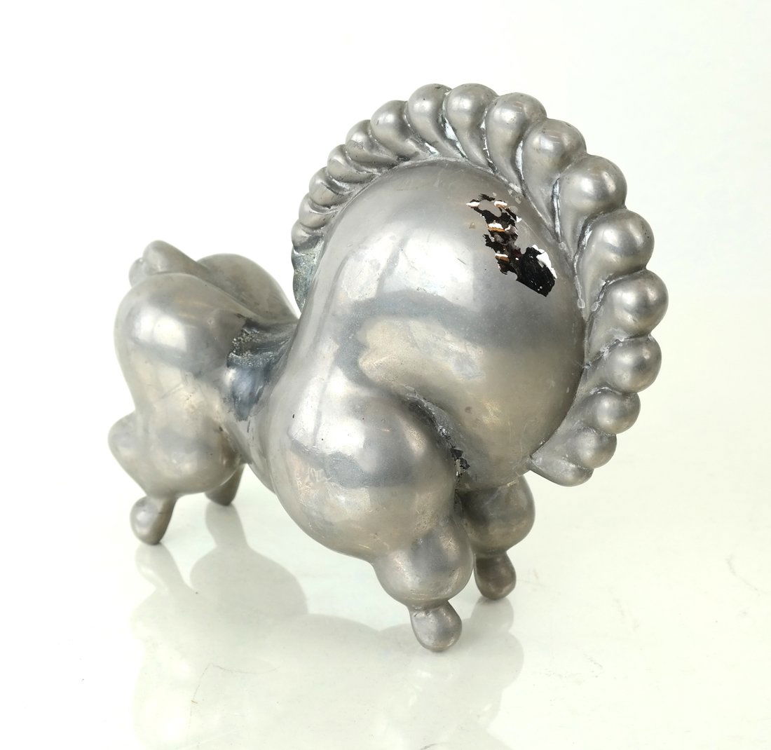 Russell Wright Modernist White Metal Horse Sculpture (1 of 7)