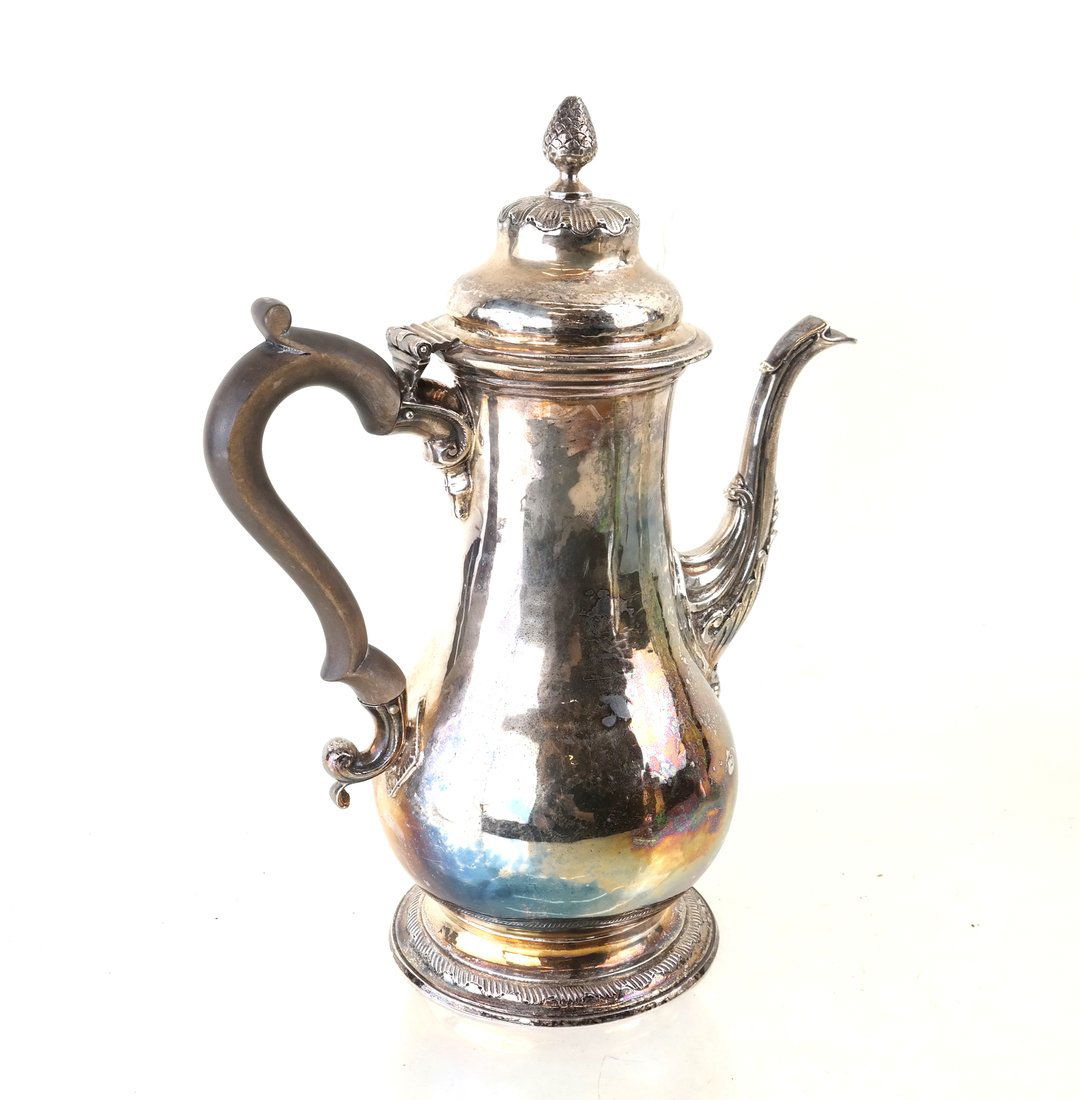 George III Sterling Coffee Pot (1 of 5)