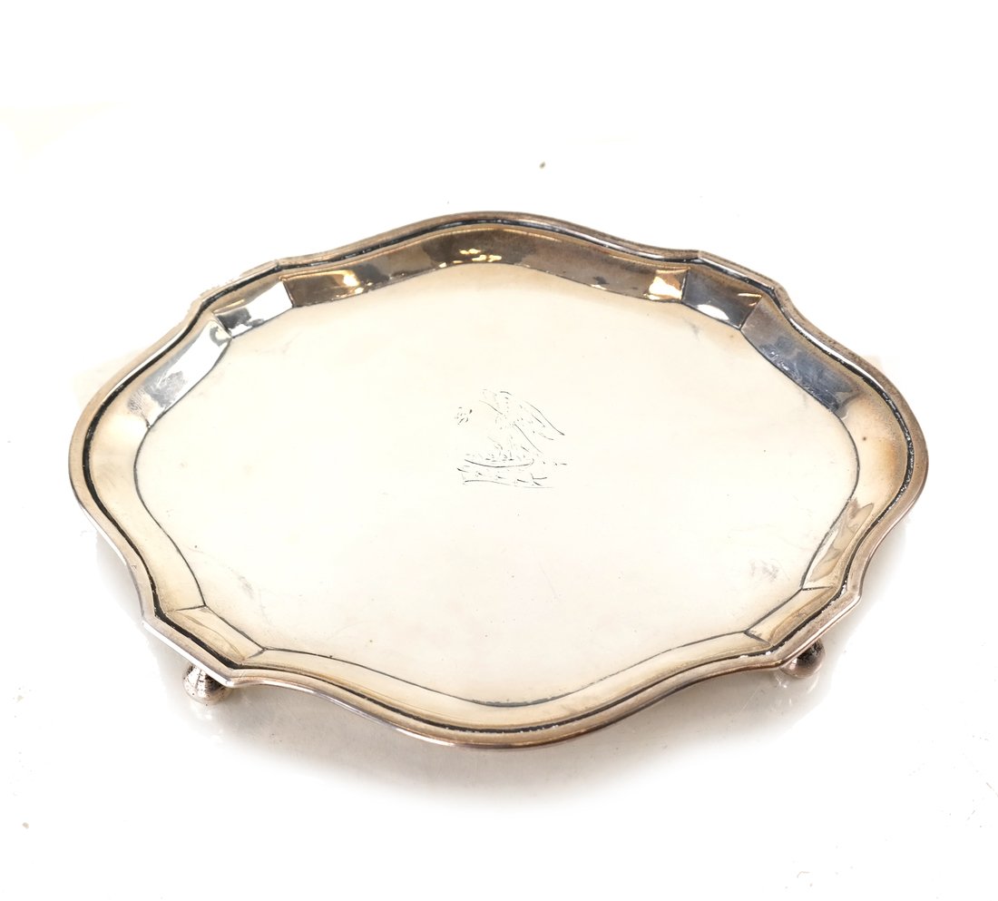 George III Sterling Silver Salva (1 of 6)