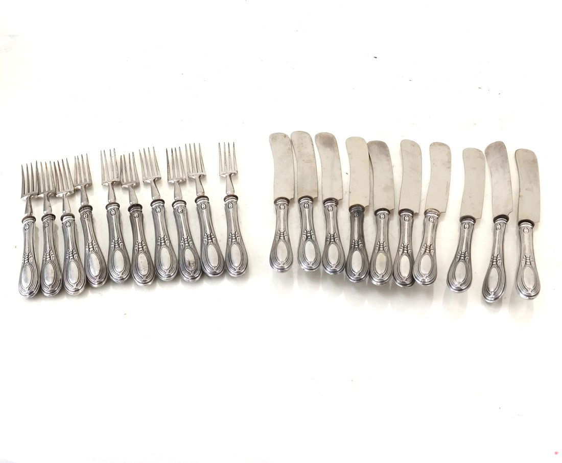 German .800 Silver Fruit Set (1 of 7)