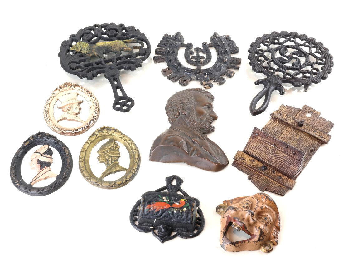 Eleven Cast Iron Various Items (1 of 10)