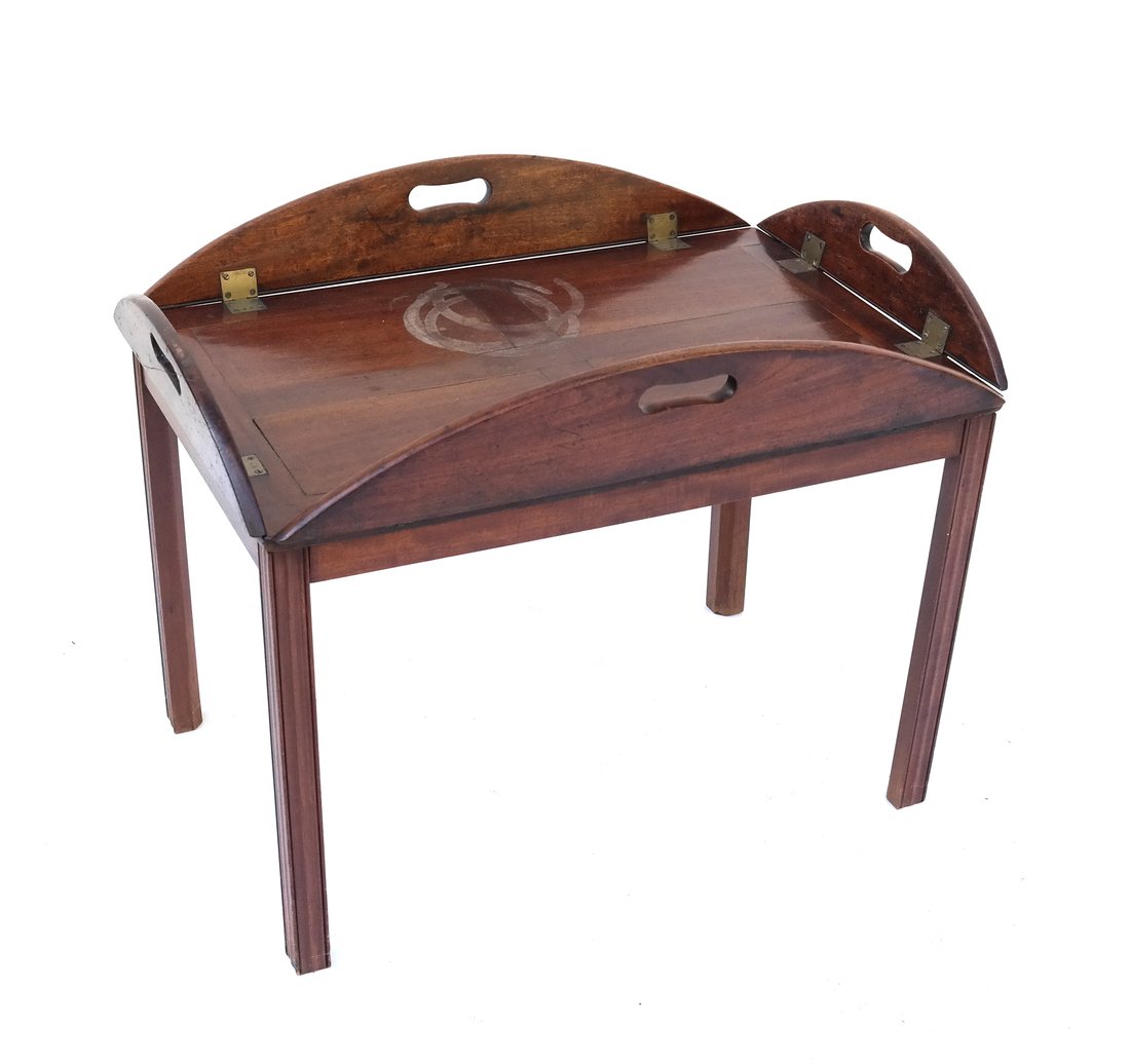 English-Style Mahogany Butler's Table (1 of 6)