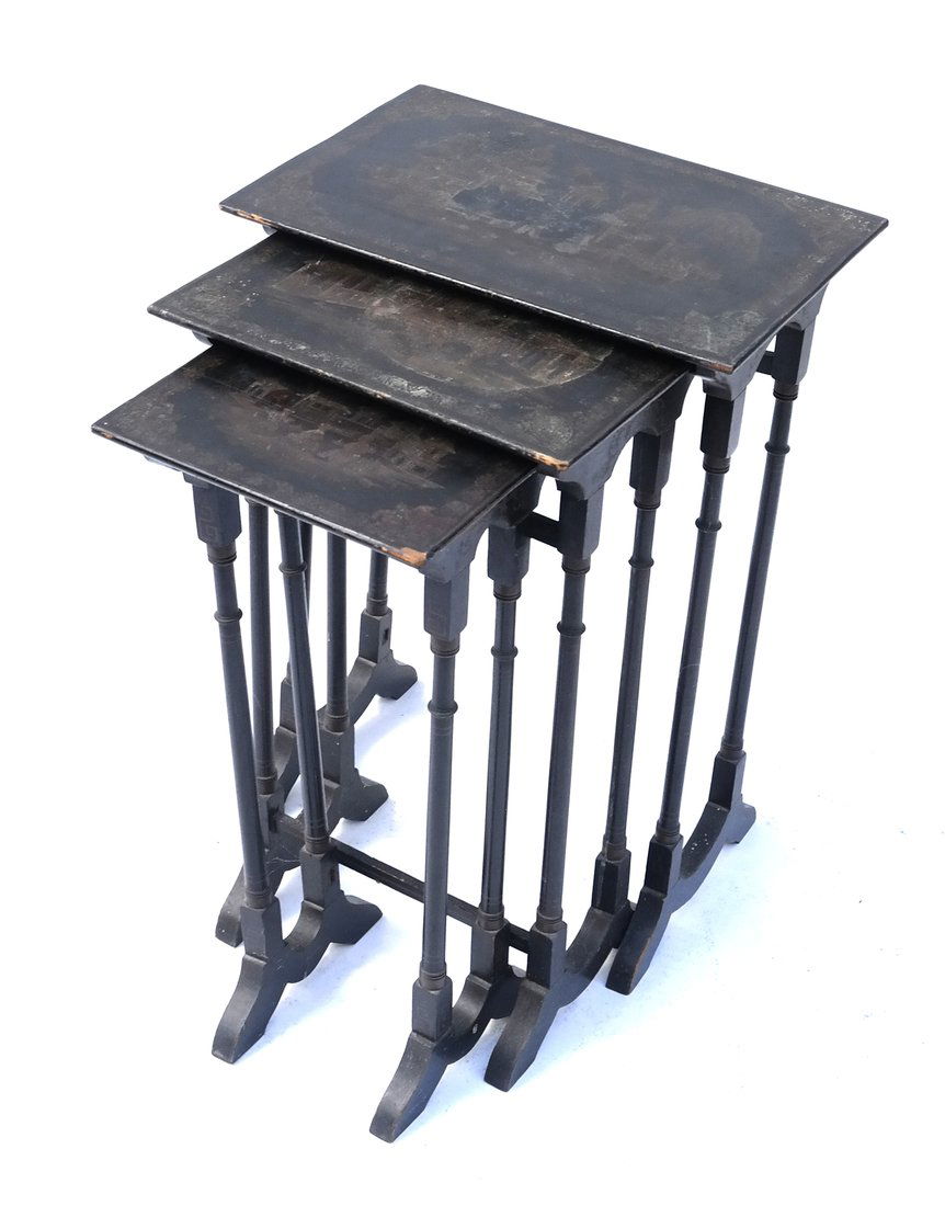 Chinoiserie-Style Nesting Tables (1 of 6)