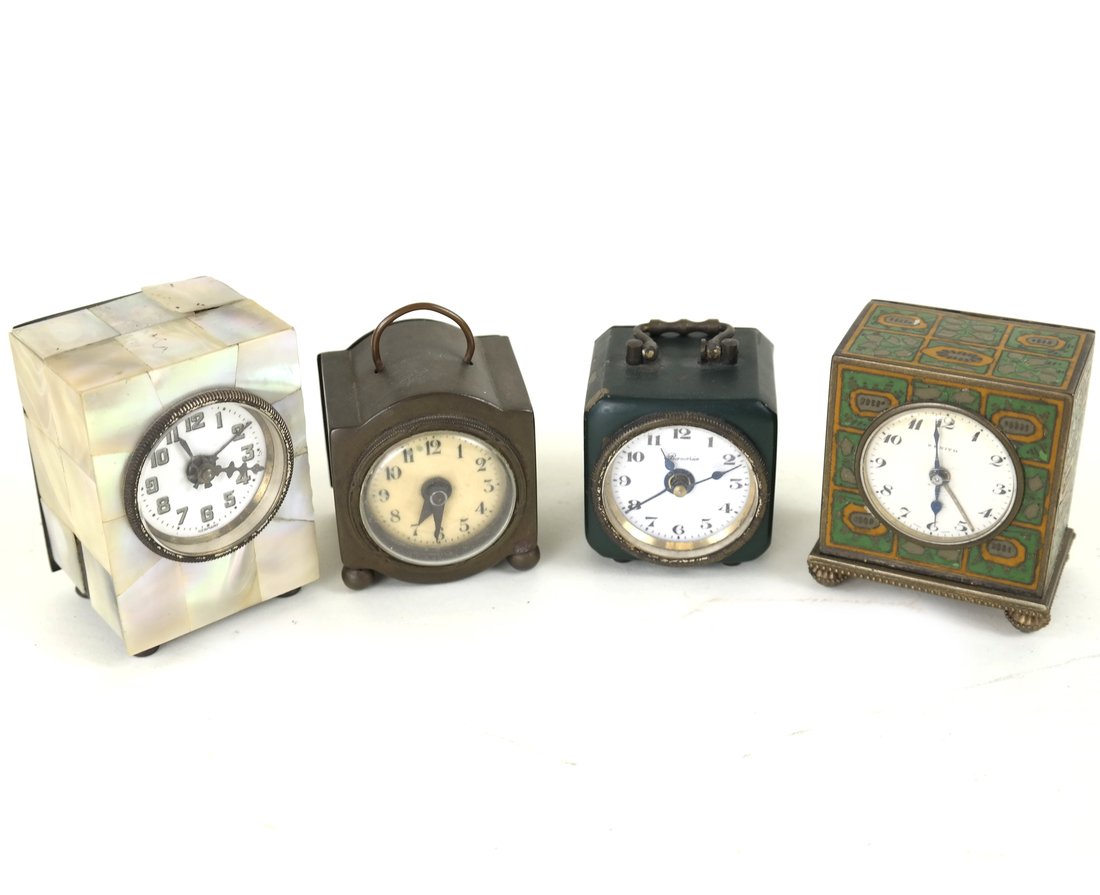 Four Miniature Clocks (1 of 8)