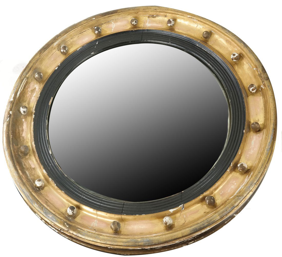 19th Century Convex Mirror (1 of 5)