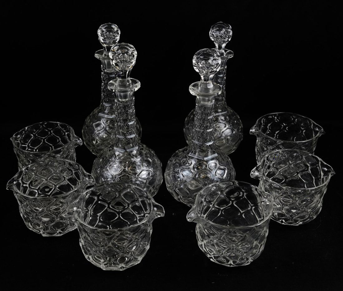 Ten British Glass Table Articles (1 of 6)