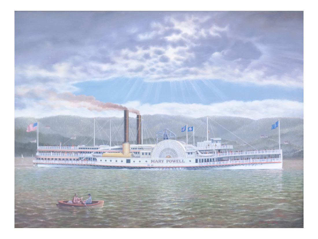 Albert Nemethy, "Mary Powell" Riverboat (1 of 7)