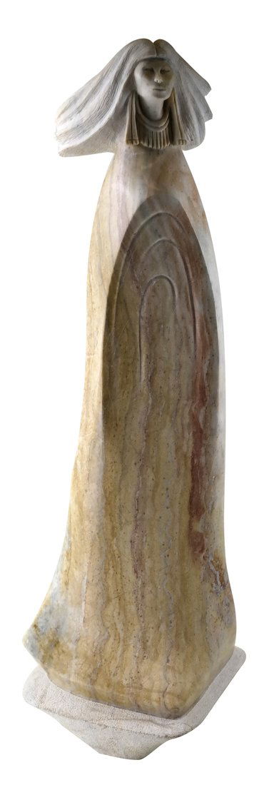 Robert Garcia, Alabaster Female Sculpture (1 of 9)