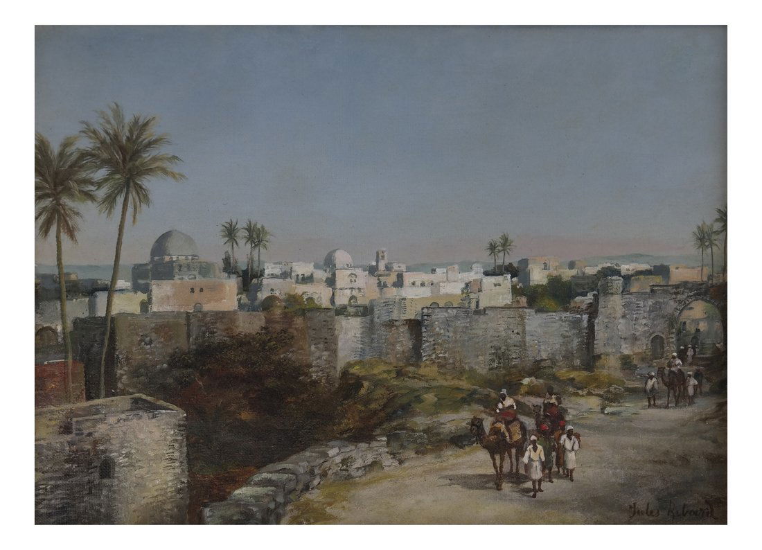 Jules Ribard, Arab Village Scene (1 of 8)