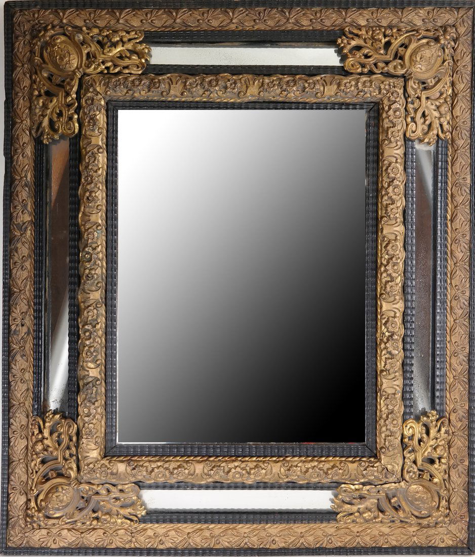 Dutch-Style Ornate Mirror (1 of 5)