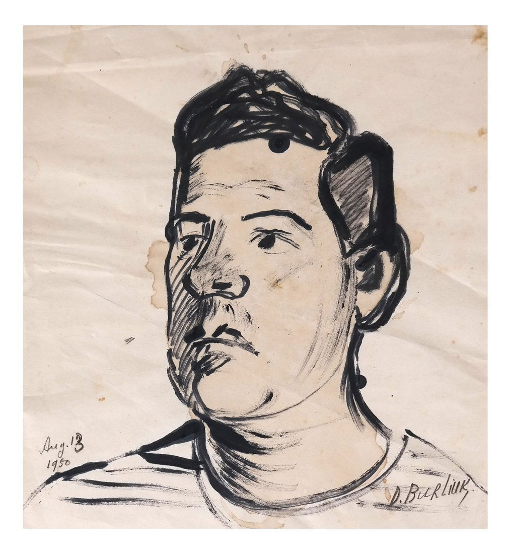 David Burliuk, Self Portrait (1 of 7)