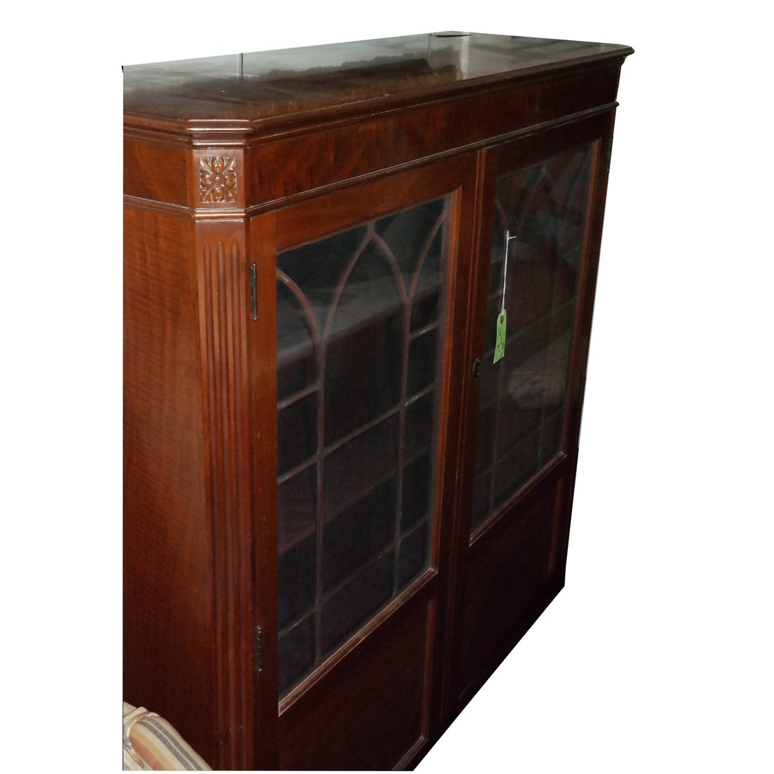 Antique Mahogany Bookcase (1 of 4)