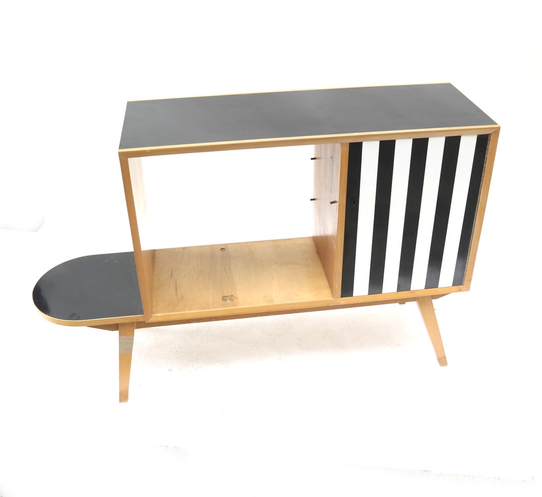 Modern Two-Tone Cabinet (1 of 7)