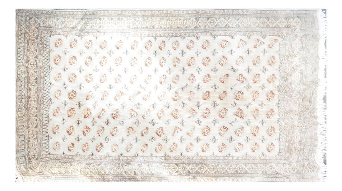 Contemporary Beige Brown Rug (1 of 7)