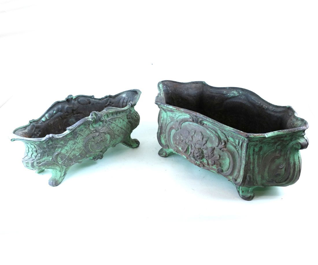 Two Iron Planters (1 of 7)
