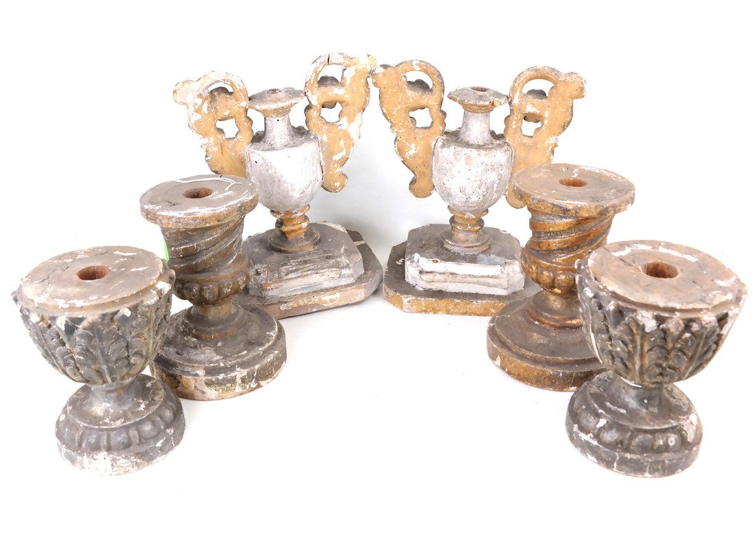 Six Carved Wood Objects (1 of 4)