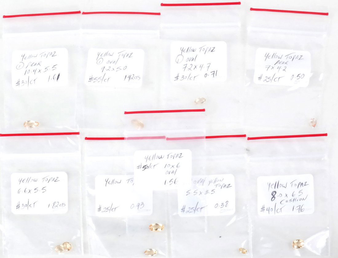 Bag of Assorted Precious Topaz Stones (1 of 8)