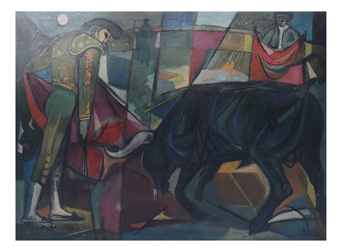 Irving Amen, Matador & Bull, O/C (1 of 7)