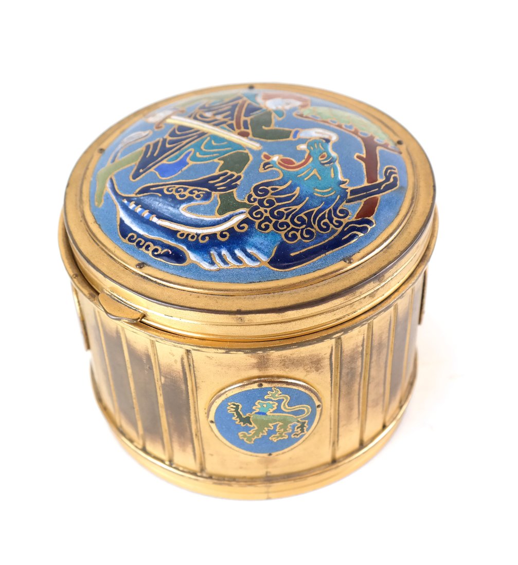 E.F. Caldwell Round Box (1 of 7)