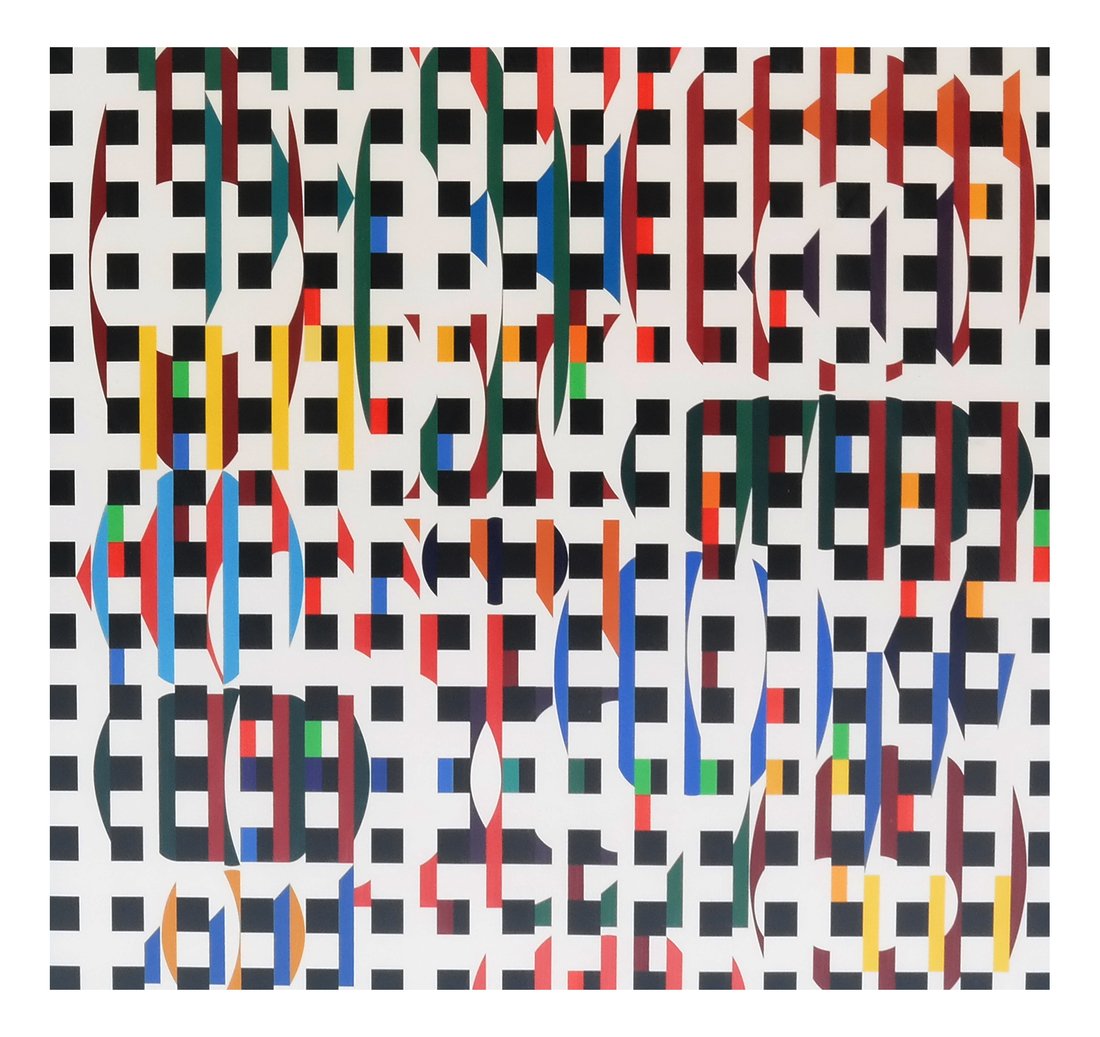 Agam, Structure Polymorphique, Serigraph (1 of 8)