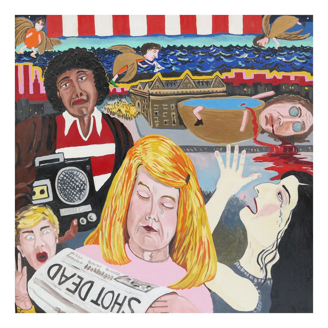 J. Nebraska Gifford, "Shot Dead", O/C (1 of 10)