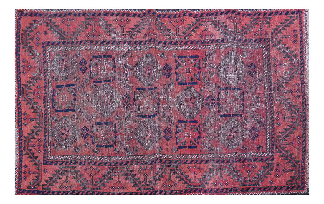 Turkoman Geometric Area Rug (1 of 6)